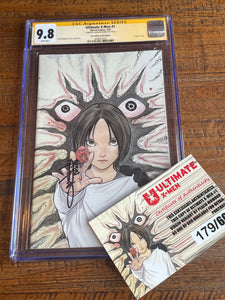 ULTIMATE X-MEN #1 CGC SS 9.8 PEACH MOMOKO SIGNED EXCL "VIRGIN" VARIANT LTD 600