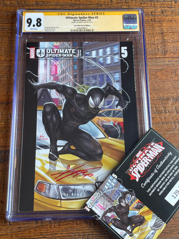 ULTIMATE SPIDER-MAN #5 CGC SS 9.8 INHYUK LEE SIGNED HOMAGE VARIANT LTD TO 800