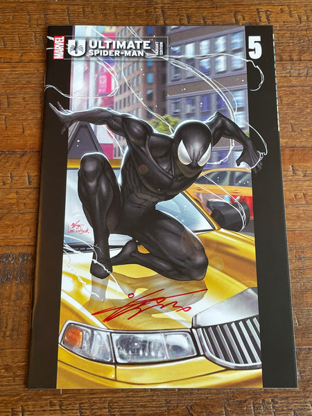 ULTIMATE SPIDER-MAN #5 INHYUK LEE SIGNED HOMAGE VARIANT LE TO 800 W/ COA