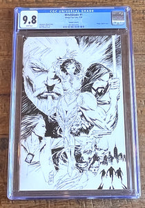 WITCHBLADE #1 CGC 9.8 MARC SILVESTRI 1:250 RI INCENTIVE "B&W" VARIANT-H