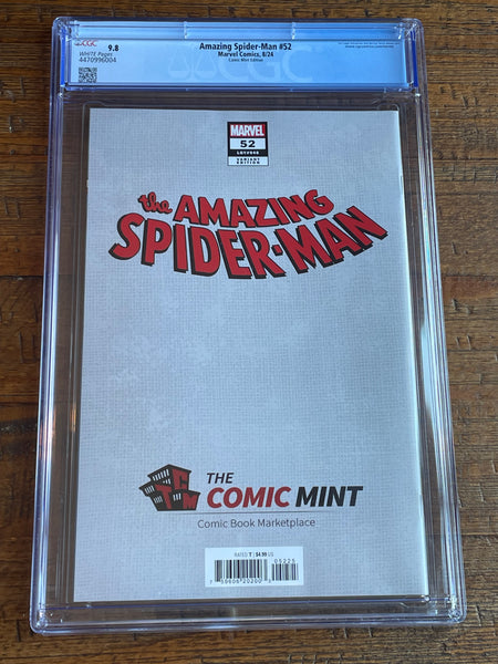 AMAZING SPIDER-MAN #52 CGC 9.8 JOHN GIANG SDCC EXCL "PINK" VIRGIN VARIANT LTD 600