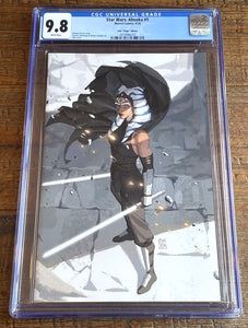 STAR WARS AHSOKA #1 CGC 9.8 AKA 1:100 RI "VIRGIN" VARIANT DARTH VADER TANO