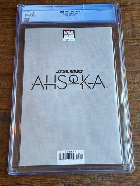 STAR WARS AHSOKA #1 CGC 9.8 AKA 1:100 RI "VIRGIN" VARIANT DARTH VADER TANO