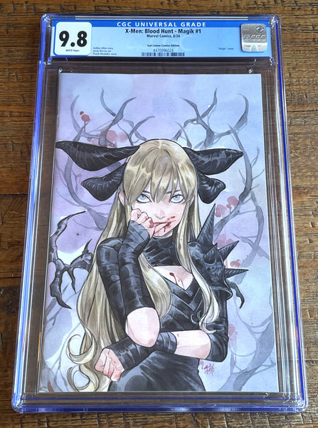 X-MEN BLOOD HUNT MAGIK #1 CGC 9.8 PEACH MOMOKO EXCL "VIRGIN" VARIANT LE TO 600