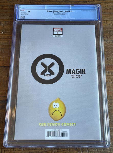 X-MEN BLOOD HUNT MAGIK #1 CGC 9.8 PEACH MOMOKO EXCL "VIRGIN" VARIANT LE TO 600