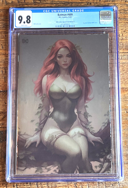 BATMAN #609 CGC 9.8 WILL JACK SDCC EXCL "FOIL" REPRINT VARIANT LTD 500