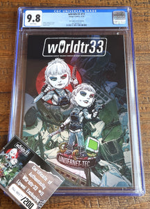 W0RLDTR33 #11 CGC 9.8 LIPWEI "FALL-OUT BOBBLE-HEAD" EXCL VARIANT LE TO 200