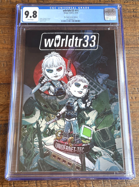 W0RLDTR33 #11 CGC 9.8 LIPWEI "FALL-OUT BOBBLE-HEAD" EXCL VARIANT LE TO 200