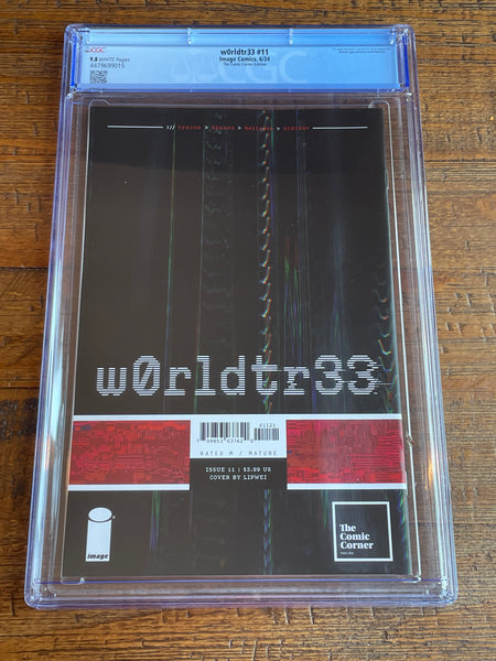 W0RLDTR33 #11 CGC 9.8 LIPWEI "FALL-OUT BOBBLE-HEAD" EXCL VARIANT LE TO 200