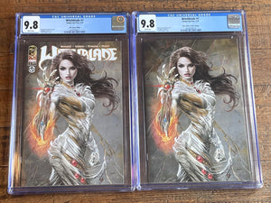 WITCHBLADE #1 CGC 9.8 NATALI SANDERS TRADE & VIRGIN VARIANT OPTIONS IMAGE COMICS