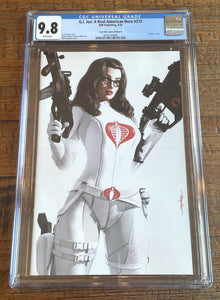 G.I. JOE #273 CGC 9.8 MIKE MAYHEW WHITE LEATHER VIRGIN VARIANT