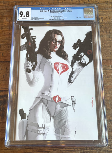 G.I. JOE #273 CGC 9.8 MIKE MAYHEW WHITE LEATHER VIRGIN VARIANT