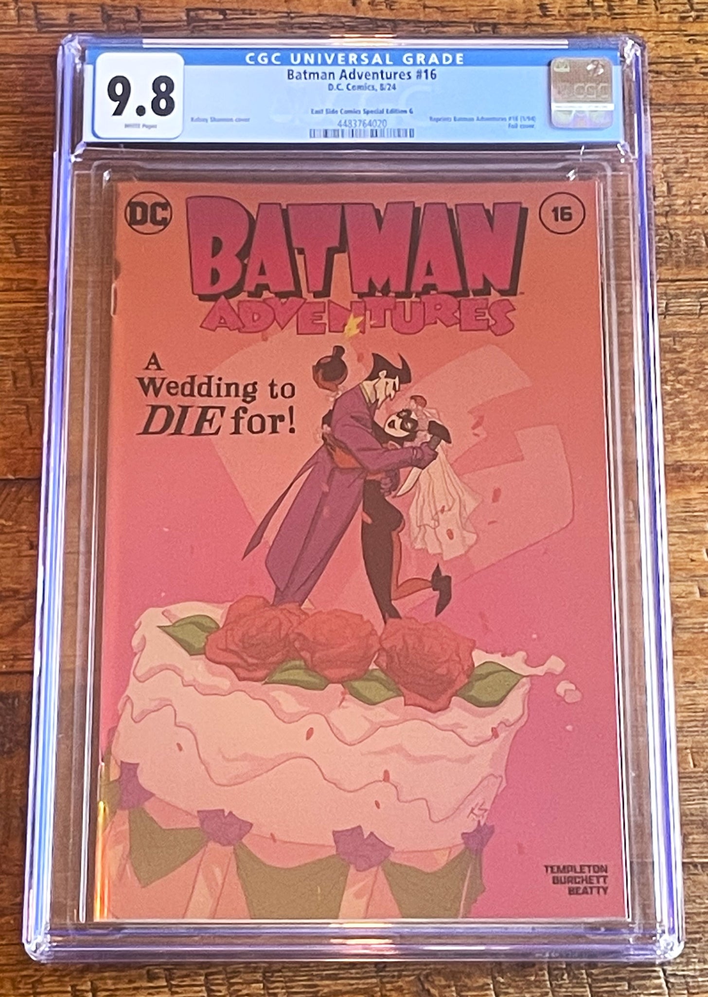 BATMAN ADVENTURES #16 CGC 9.8 NYCC 2024 EXCL CLASSIC "FOIL" VARIANT