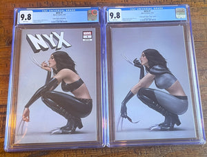 NYX #1 CGC 9.8 JEEHYUNG LEE X-23 TRADE & VIRGIN VARIANT OPTIONS WOLVERINE