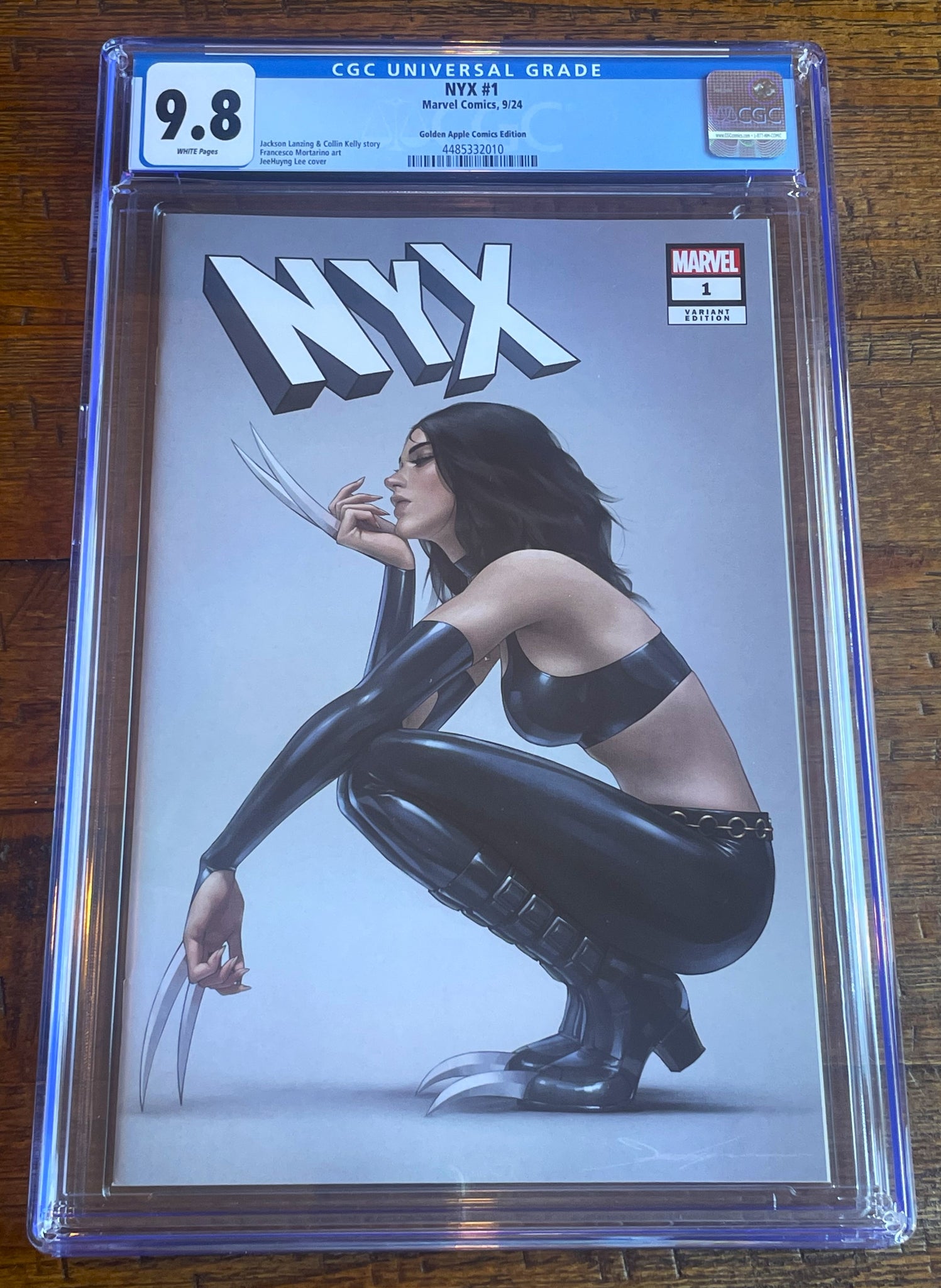 NYX #1 CGC 9.8 JEEHYUNG LEE X-23 TRADE & VIRGIN VARIANT OPTIONS
