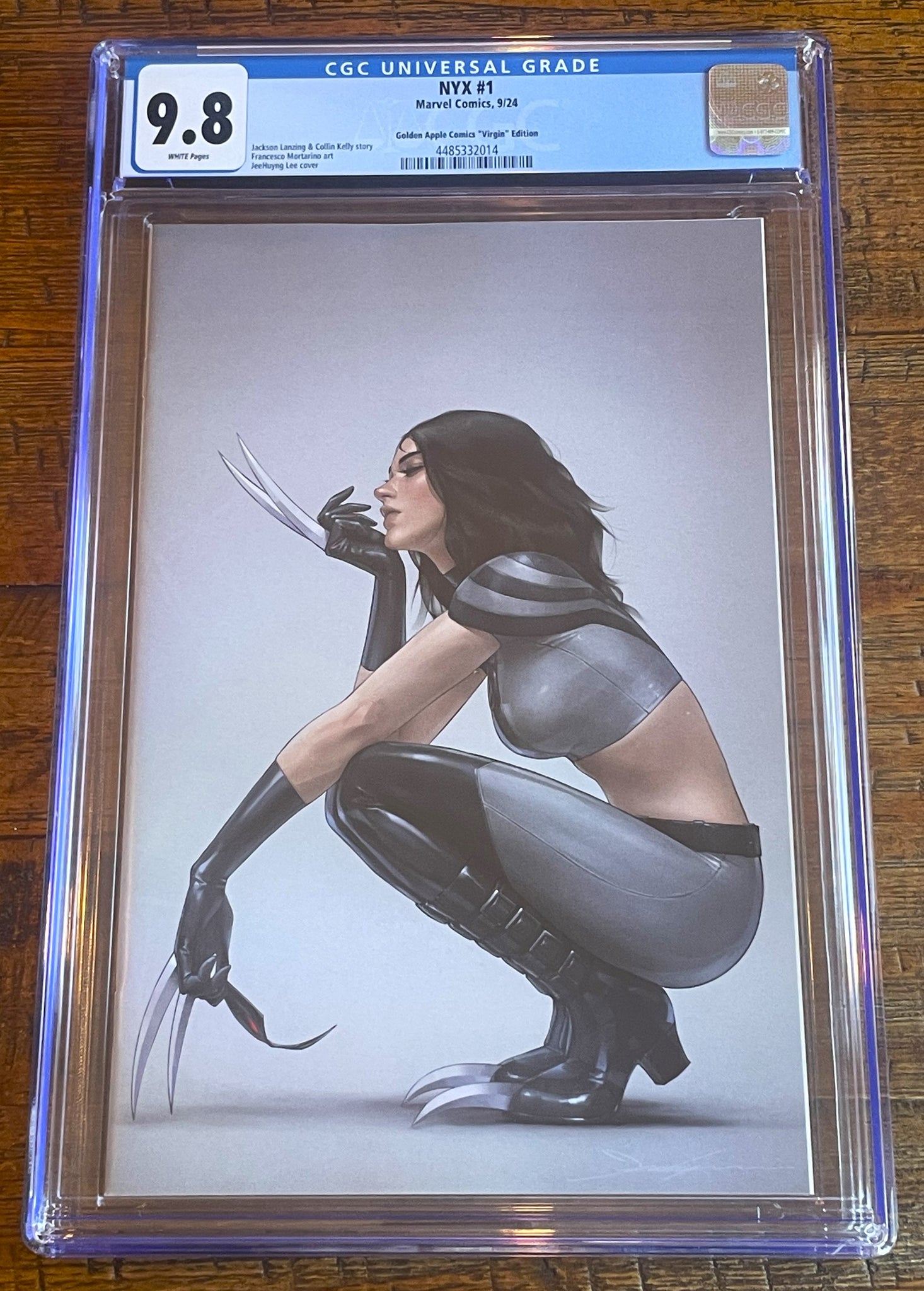 NYX #1 CGC 9.8 JEEHYUNG LEE X-23 TRADE & VIRGIN VARIANT OPTIONS WOLVERINE