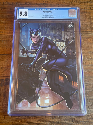 BATMAN #609 CGC 9.8 ARIEL DIAZ CATWOMAN EXCL REPRINT VIRGIN VARIANT LTD 500