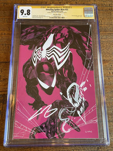 AMAZING SPIDER-MAN #52 CGC SS 9.8 JOHN GIANG REMARK SIGNED SDCC PINK VARIANT LTD 600