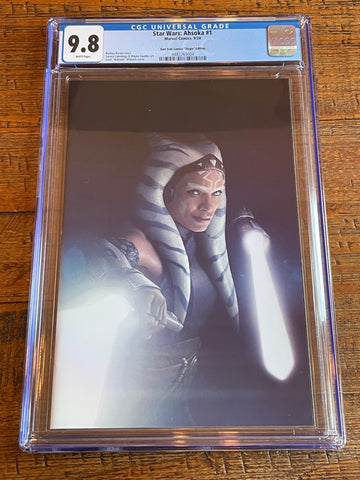 AHSOKA #1 CGC 9.8 NYCC 2024 EXCL RAHZZAH "VIRGIN" VARIANT STAR WARS