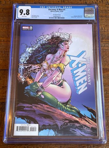 UNCANNY X-MEN #1 CGC 9.8 JIM LEE 1:50 RI "HIDDEN GEM" ROGUE VARIANT