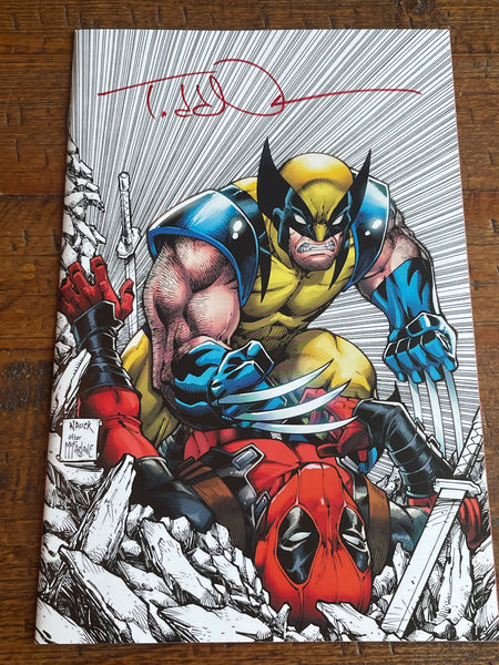 DEADPOOL #1 TODD NAUCK SIGNED SDCC EXCL HOMAGE VARIANT LTD TO 600 W/ COA