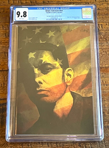 EMINEM #1 CGC 9.8 NYCC 2024 EXCL SKAN "GOLD FOIL" GREATEST HITS VARIANT