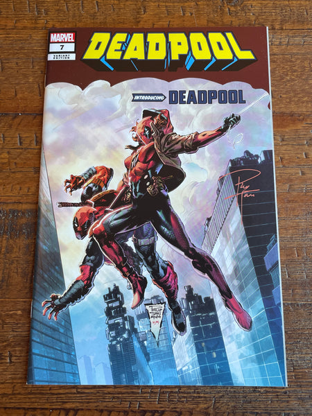 DEADPOOL #7 PHILIP TAN SIGNED EXCL AF #15 HOMAGE VARIANT LTD TO 800 W/ COA