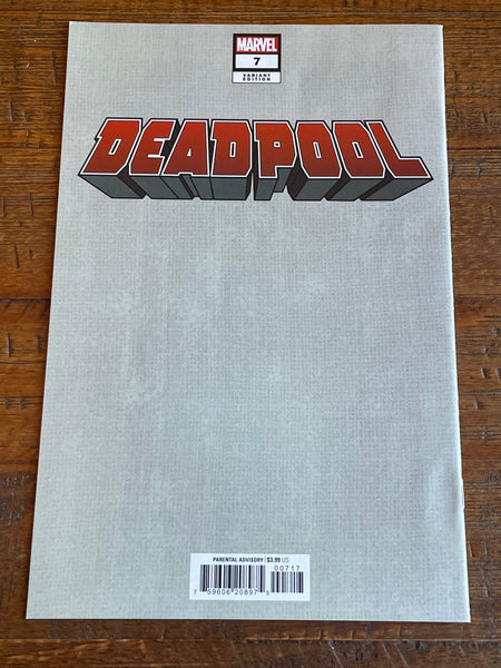 DEADPOOL #7 PEACH MOMOKO 1:100 RI INC "VIRGIN" VARIANT WOLVERINE FIRST ELLIE