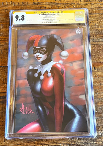 BATMAN ADVENTURES #16 CGC SS 9.8 WILL JACK SIGNED SDCC EXCL VARIANT