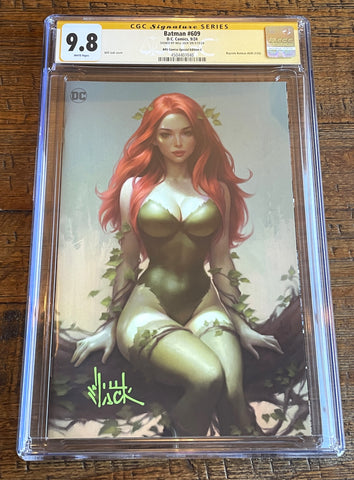 BATMAN #609 CGC SS 9.8 EXCL WILL JACK SIGNED "FULL BODY" VARIANT-B