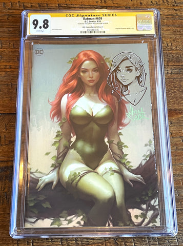 BATMAN #609 CGC SS 9.8 EXCL WILL JACK REMARK SKETCH "FULL BODY" VARIANT-B