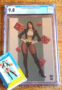 ZATANNA BRING DOWN THE HOUSE #2 CGC 9.8 SOZOMAIKA SDCC EXCL "FOIL" VARIANT