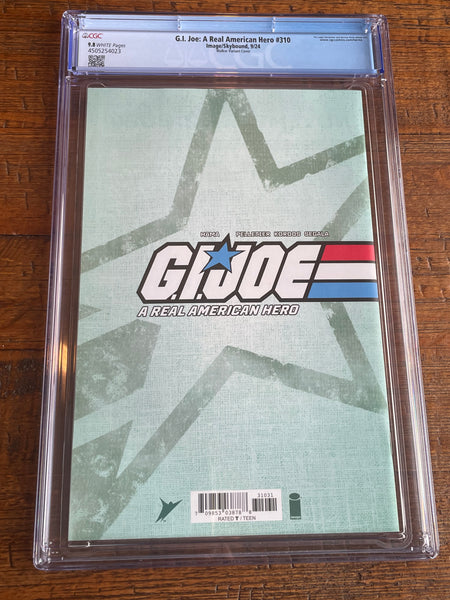 G.I. JOE A REAL AMERICAN HERO #310 CGC 9.8 WALKER 1:10 RI INC SNAKE-EYES VARIANT IMAGE COMICS