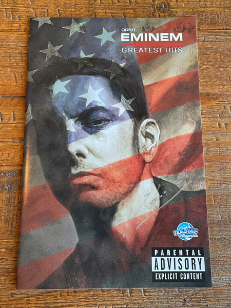 ORBIT EMINEM #1 SKAN SRISUWAN SIGNED "GREATEST HITS" HOMAGE VARIANT TIDALWAVE