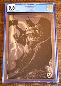 ABSOLUTE BATMAN #1 CGC 9.8 JIM LEE 1st PT FOIL VARIANT