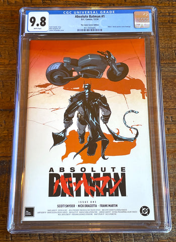 ABSOLUTE BATMAN #1 CGC 9.8 JAVIER FERNANDEZ NYCC 2024 EXCL "AKIRA" HOMAGE VARIANT