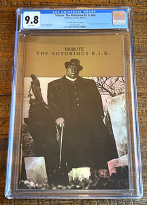 NOTORIOUS B.I.G #1 CGC 9.8 NYCC 2024 EXCL SKAN "FOIL" GREATEST HITS VARIANT