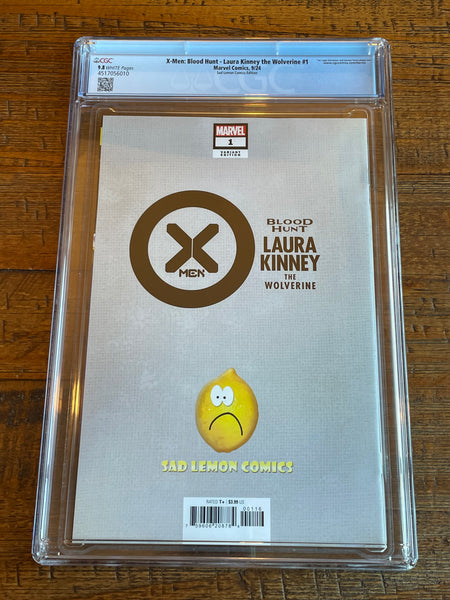 X-MEN BLOOD HUNT LAURA KINNEY WOLVERINE #1 CGC 9.8 PEACH MOMOKO EXCL "VIRGIN" VARIANT