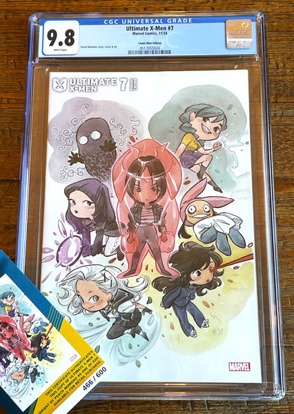 ULTIMATE X-MEN #7 CGC 9.8 PEACH MOMOKO EXCL "CHIBI" VARIANT LTD 600