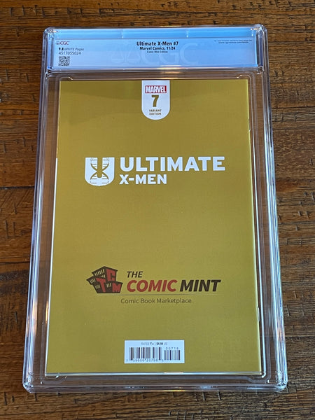 ULTIMATE X-MEN #7 CGC 9.8 PEACH MOMOKO EXCL "CHIBI" VARIANT LTD 600