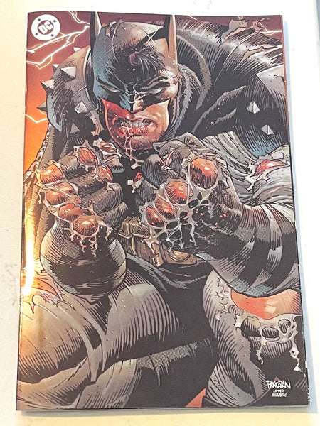 ABSOLUTE BATMAN #2 DAN PANOSIAN 2nd PRINT FOIL FRANK MILLER VARIANT-C