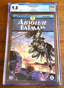 ABSOLUTE BATMAN #1 CGC 9.8 PHILIP TAN NYCC 2024 EXCL "HOMAGE" VARIANT