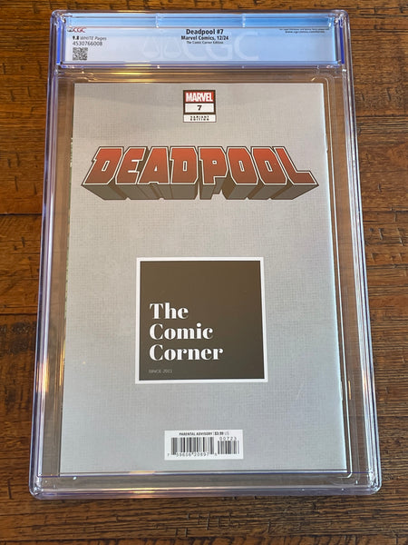 DEADPOOL #7 CGC 9.8 PHILIP TAN EXCL AF #15 HOMAGE VARIANT LTD TO 800