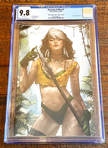 UNCANNY X-MEN #1 CGC 9.8 JEEHYUNG LEE "ROGUE" TRADE & VIRGIN VARIANT OPTIONS