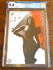 ABSOLUTE WONDER WOMAN #1 CGC 9.8 JEFF DEKAL 1:50 RI INCENTIVE VARIANT