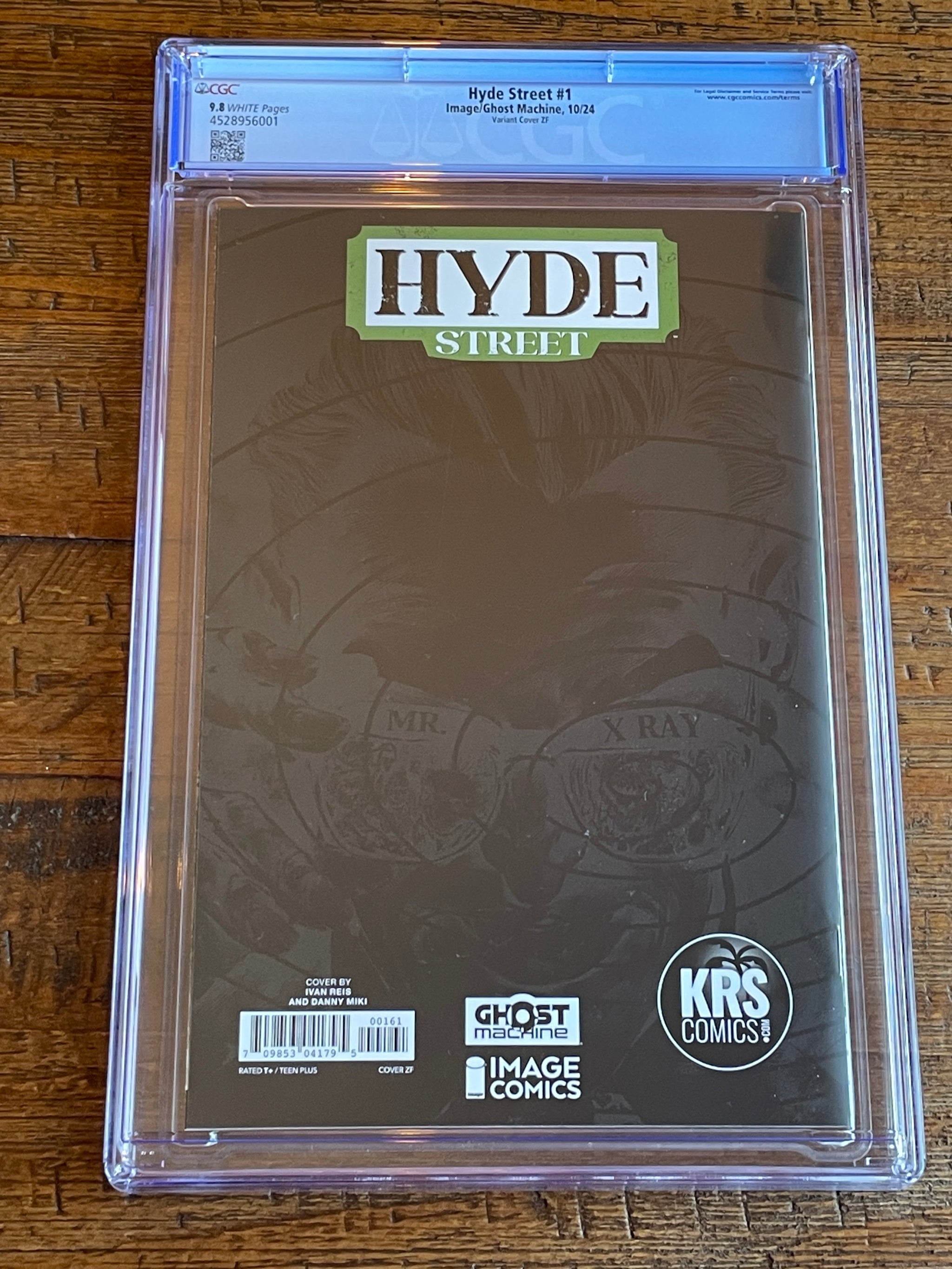 HYDE STREET #1 CGC 9.8 IVAN REIS EXCL 