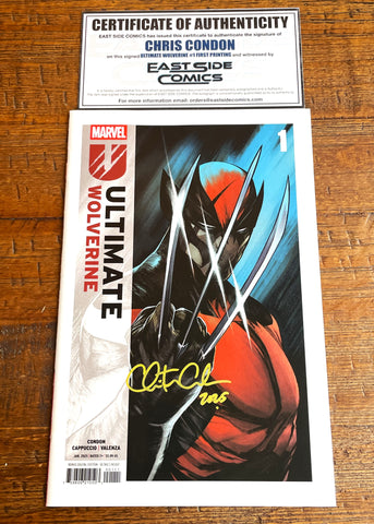 ULTIMATE WOLVERINE #1 CHRIS CONDON SIGNED FIRST PRINT COVER-A VARIANT