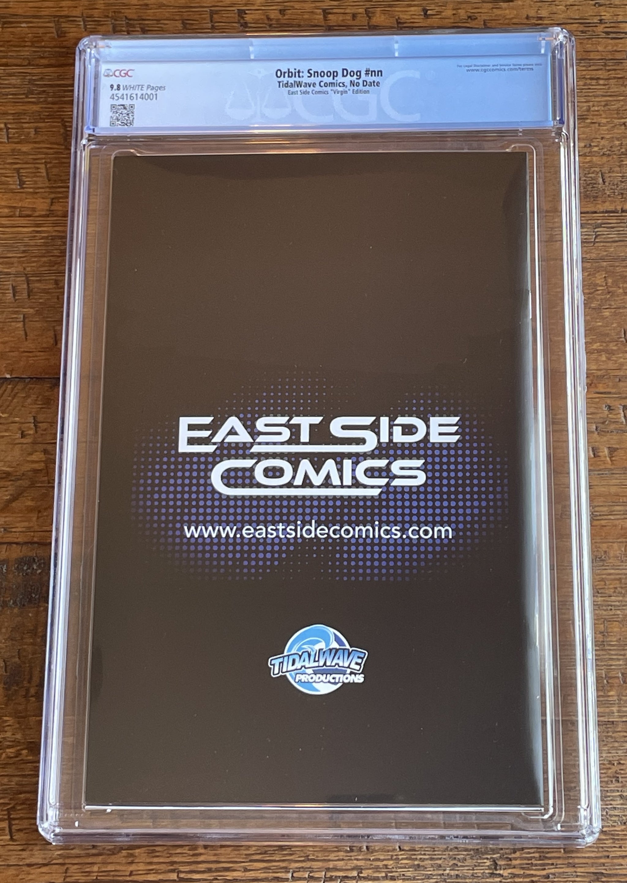 FAME: SNOOP DOGG #1 CGC 9.8 SKAN SRISUWAN 
