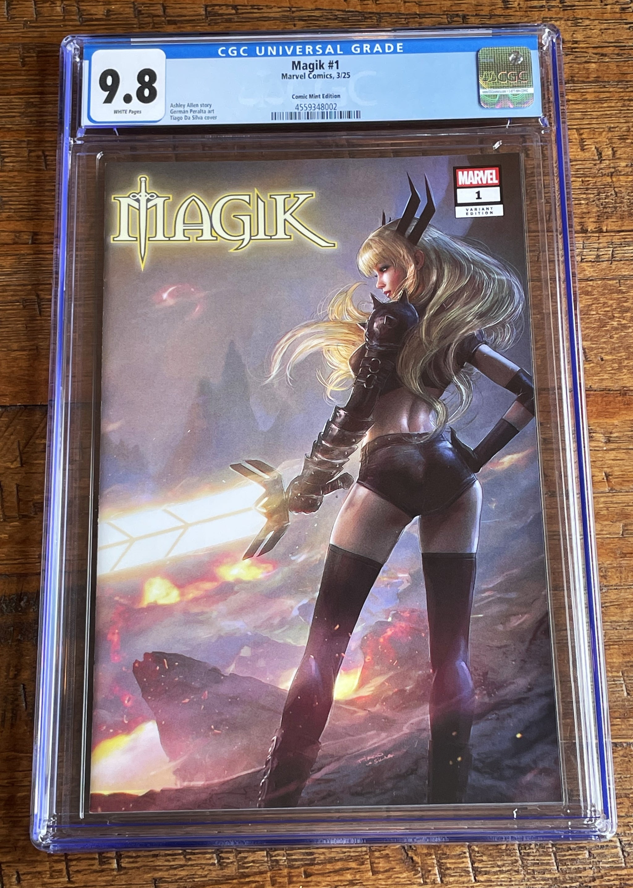 MAGIK #1 CGC 9.8 TIAGO DA SILVA EXCLUSIVE VARIANT LTD TO 300