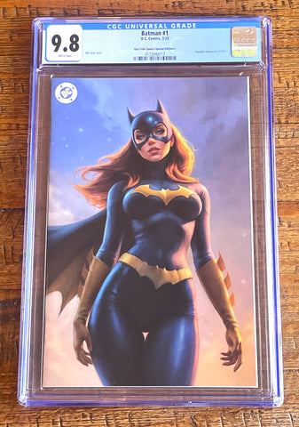 BATMAN (NEW 52) #1 CGC 9.8 WILL JACK EXCL BATGIRL "FULL BODY" VIRGIN VARIANT-B